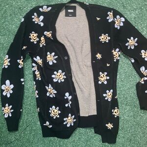 Vans Black and White Cardigan